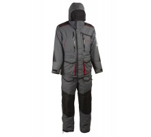 Костюм зимний Siberia ,цв.серый/черный,тк.Breathable (-45)