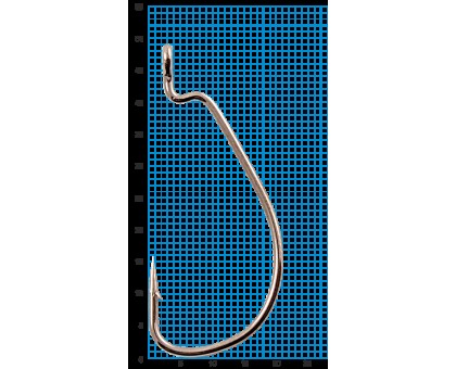 Крючок SIWEIDA "SCORPION" WORM №3/0BLN W/R (3шт.)