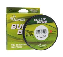 Леска плетеная Bullit Braid  135м  0,16мм 10,2кг (темно-зеленая)