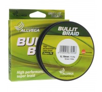 Леска плетеная Bullit Braid  135м  0,18мм 12,2кг (темно-зеленая)