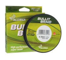 Леска плетеная Bullit Braid  135м  0,18мм 12,2кг (темно-зеленая)