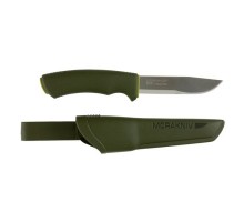 Нож Morakniv Bushcraft Forest, нержавеющая сталь, резиновая ручка