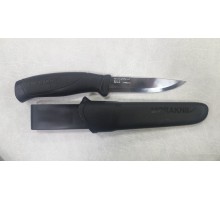Нож Morakniv Companion Black, нержавеющая сталь, цвет черный