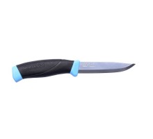 Нож Morakniv Companion Blue, нержавеющая сталь, цвет голубой