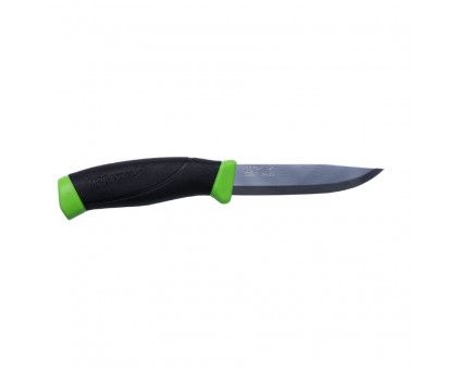 Нож Morakniv Companion Green, нержавеющая сталь, цвет зеленый