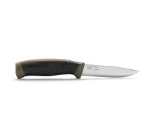 Нож Morakniv Companion MG (C), углеродная сталь, цвет хаки
