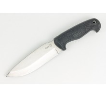 Нож разделочный «Нерка» 015301 (Stonewash серый.; эласт.; без гард.; кожа) 38333