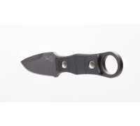 Нож разделочный «Ёж» 015205 (Stonewash серый.; пласт.; без гард.; пласт.)