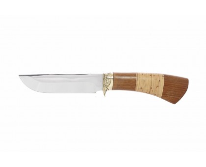 Нож с фиксированным клинком БЕРКУТ-1 65Х13 (береста)
