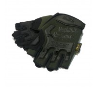 Перчатки тактич. Mechanix б/пал. зеленые