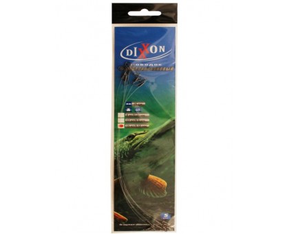 Поводки флюорокарбоновые DIXXON 20см, 0.50-12кг (5шт.)