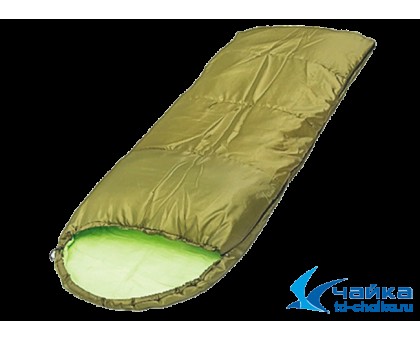 Спальный мешок-одеяло с подгол. СП3 200*35*75, Taffeta 190,Бязь, Термофайбер 300 г/м2