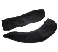 Термоноски из флиса цв.Чёрный (тонкий флис)